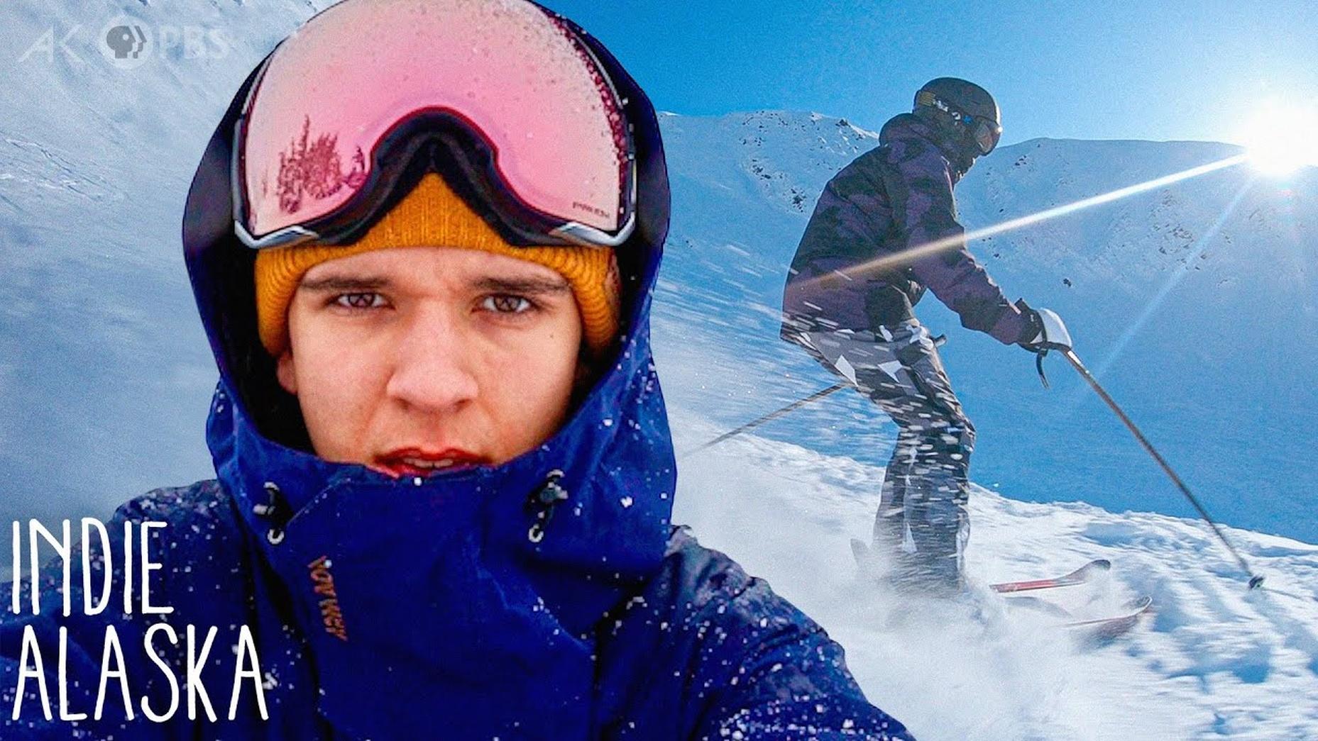 Skiing Alaska’s extreme slopes with videographer Luka Bees